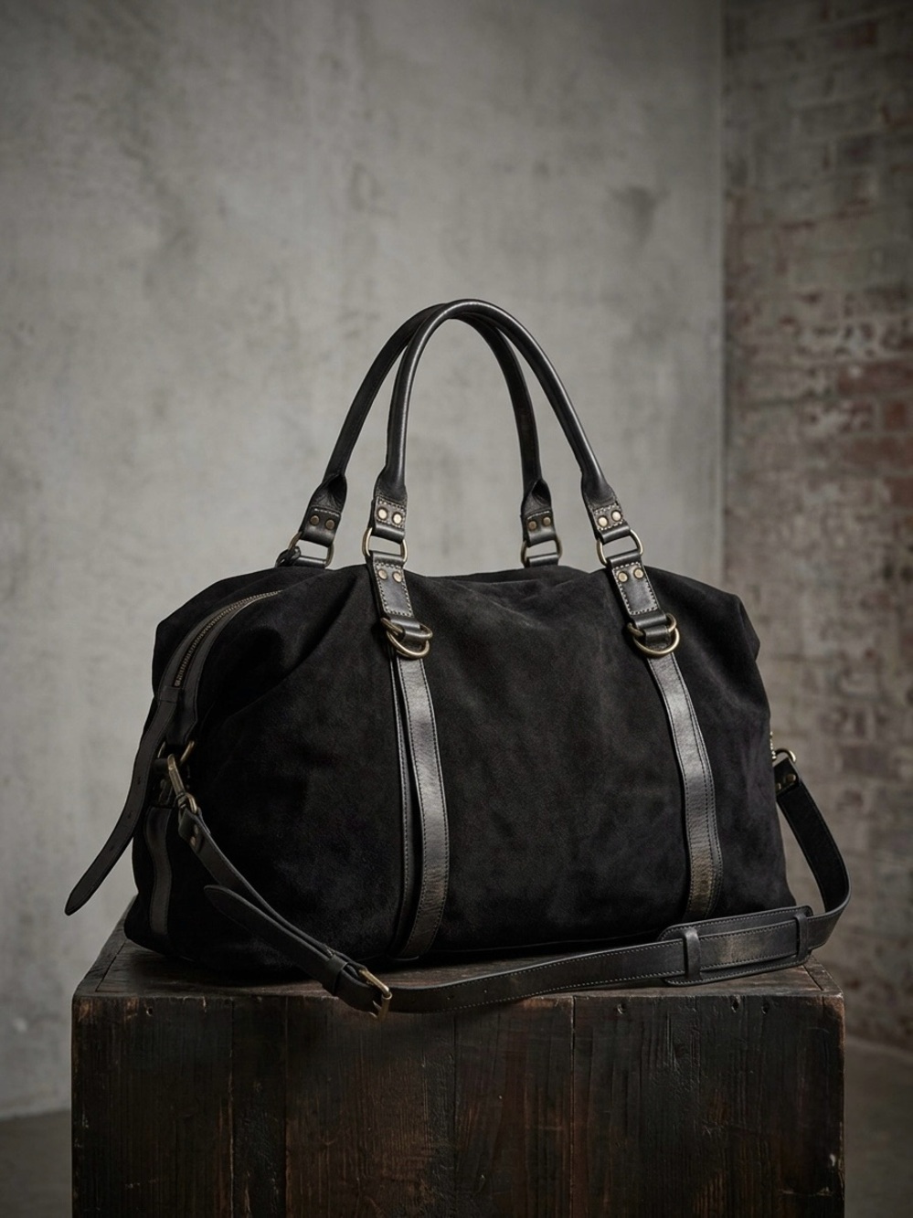 NWT $2498 John Varvatos Collection Traveler Duffle Bag